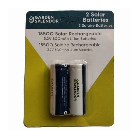 Headwindnsumer Products 2PK 18500 Solar Battery 830-1907